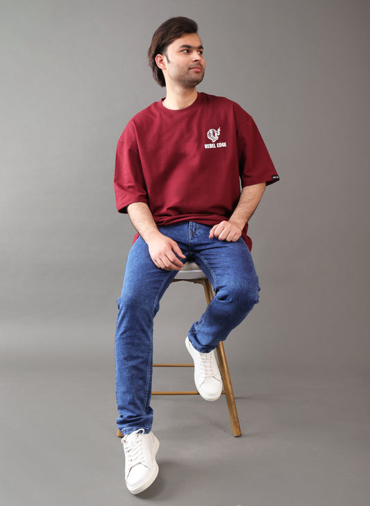 CORE TEE – MAROON