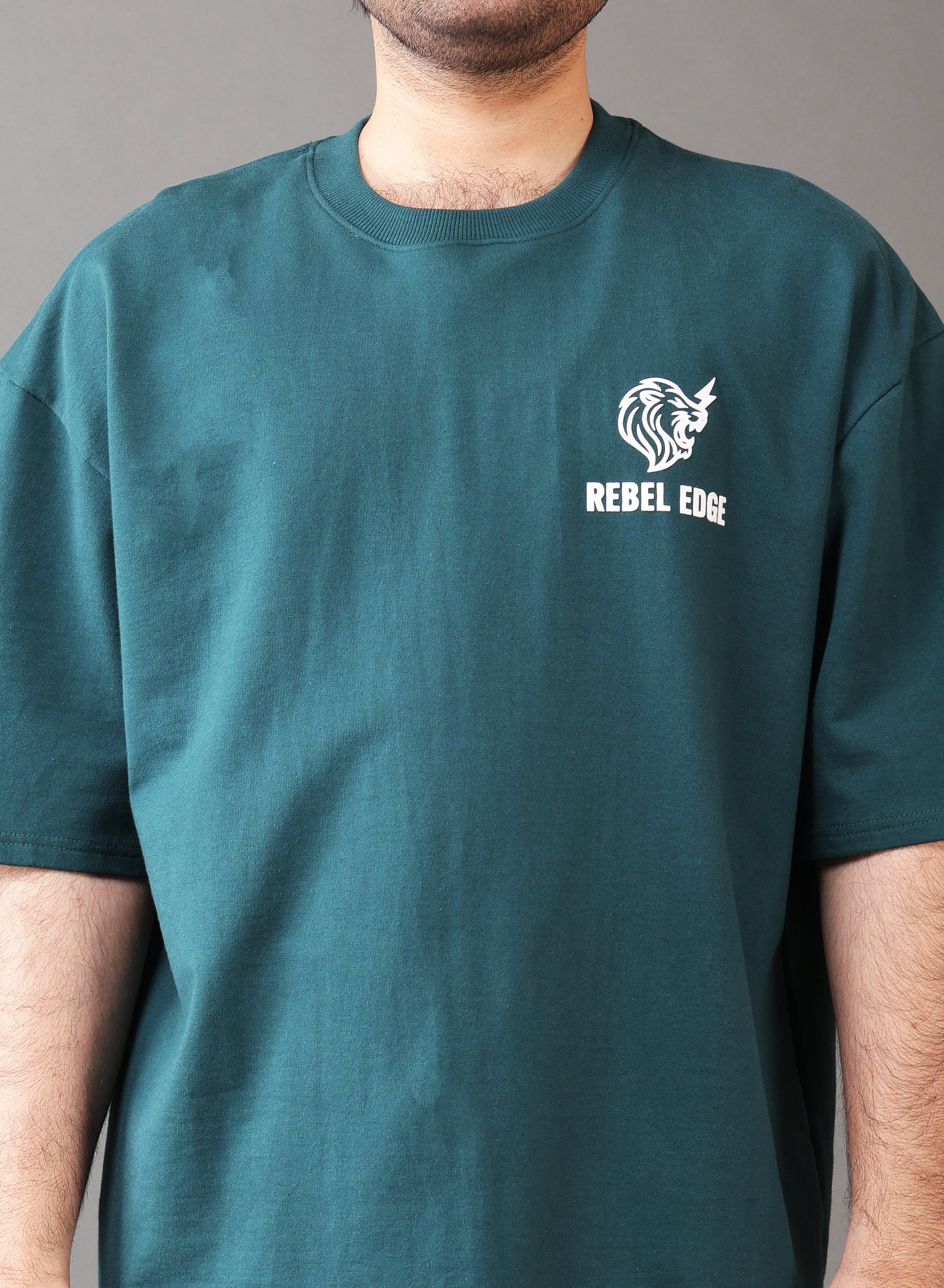 CORE TEE – BOTTLE GREEN