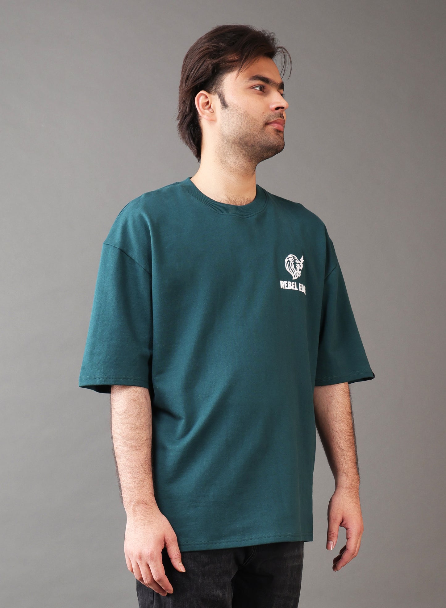 CORE TEE – BOTTLE GREEN