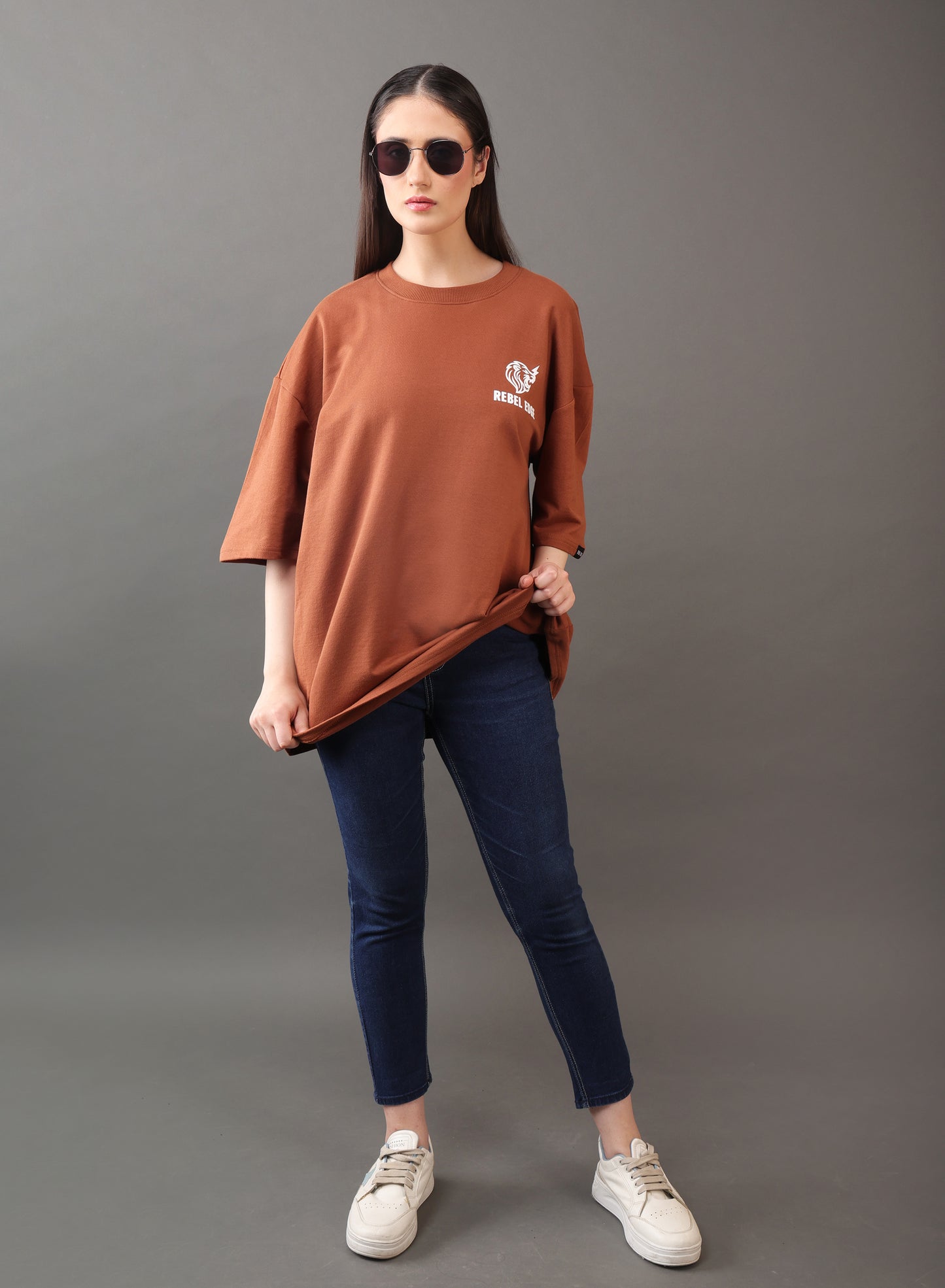 CORE TEE – BROWN