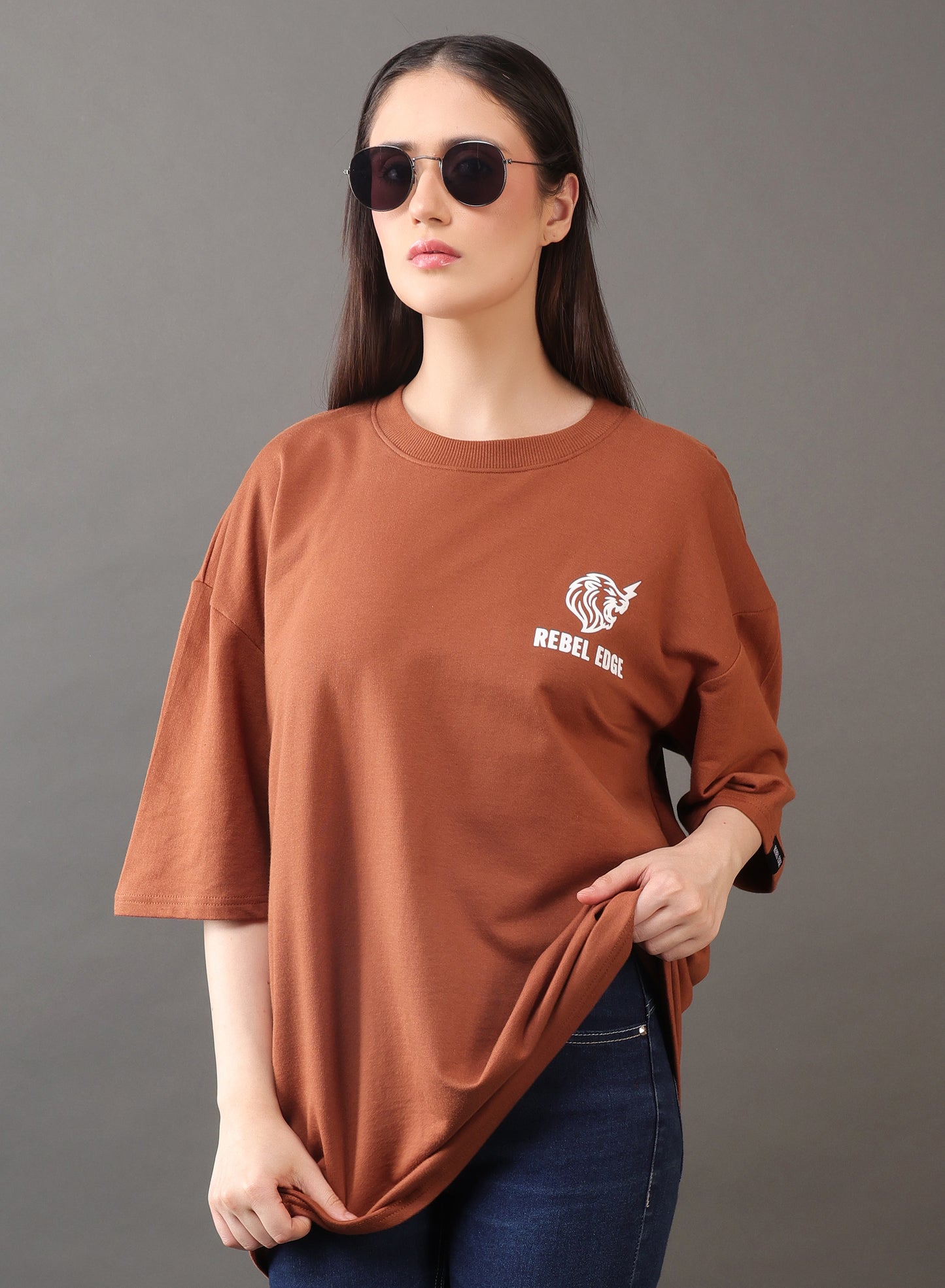 CORE TEE – BROWN