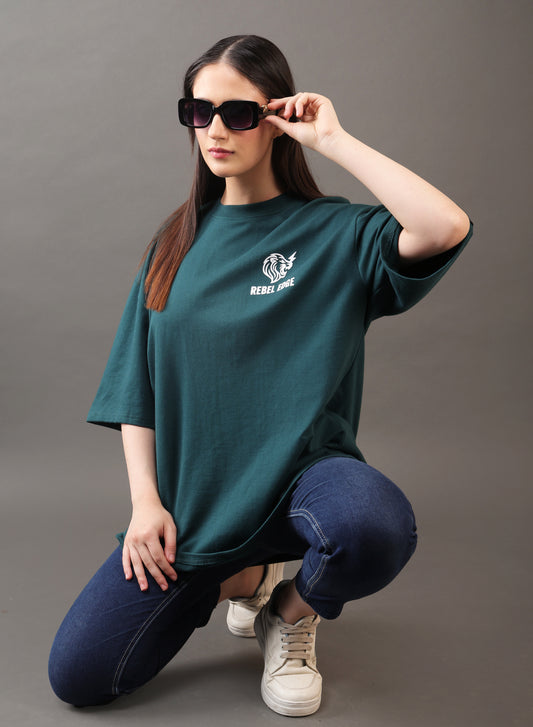 CORE TEE – BOTTLE GREEN